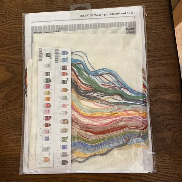 Dimensions Peaceful Lake House Kit by Nicky Boehme - Picture 3 of 4